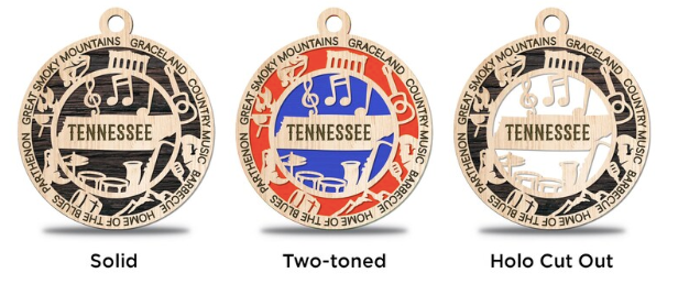 Idaho State Christmas Ornaments
