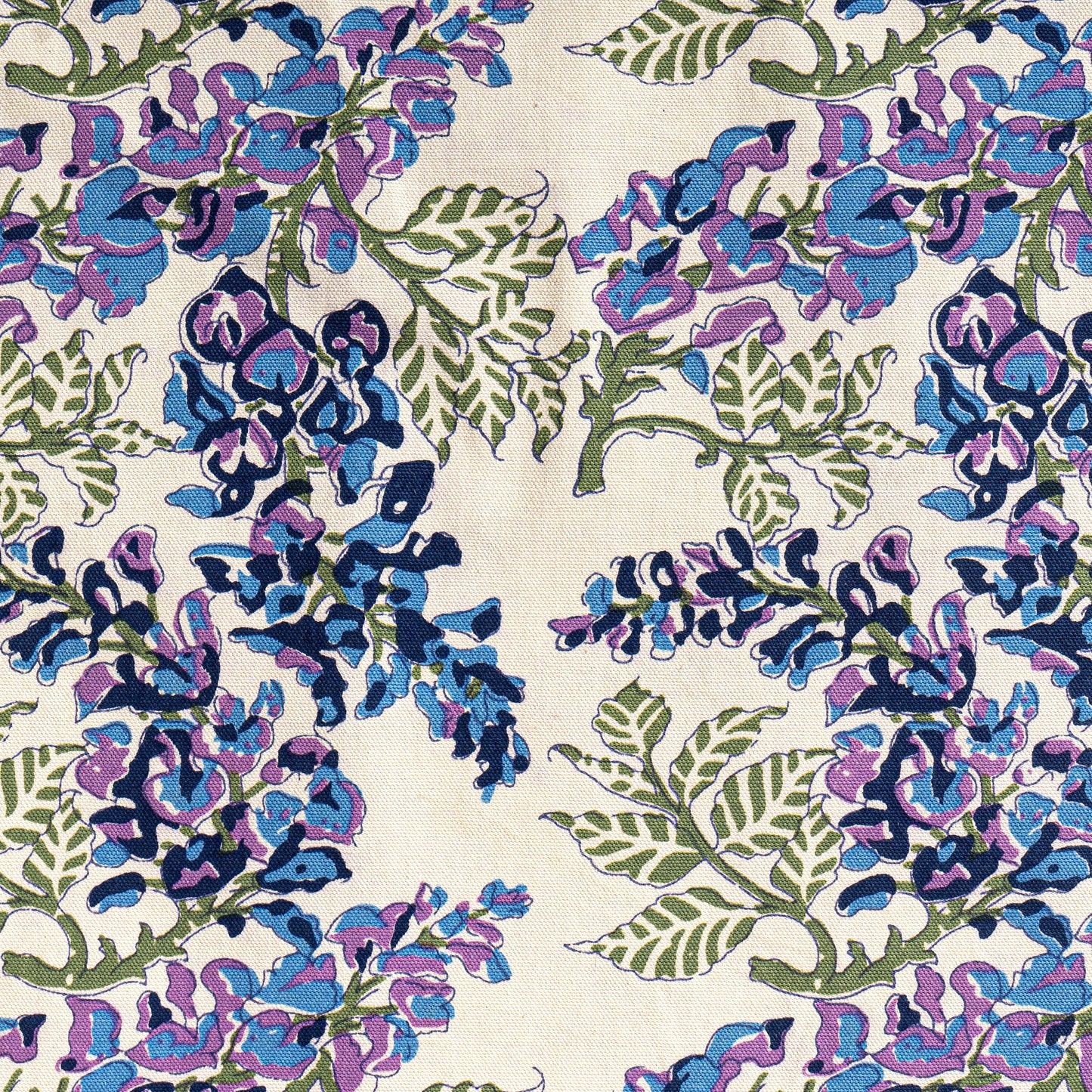 Wisteria Blue & Green Table Runner
