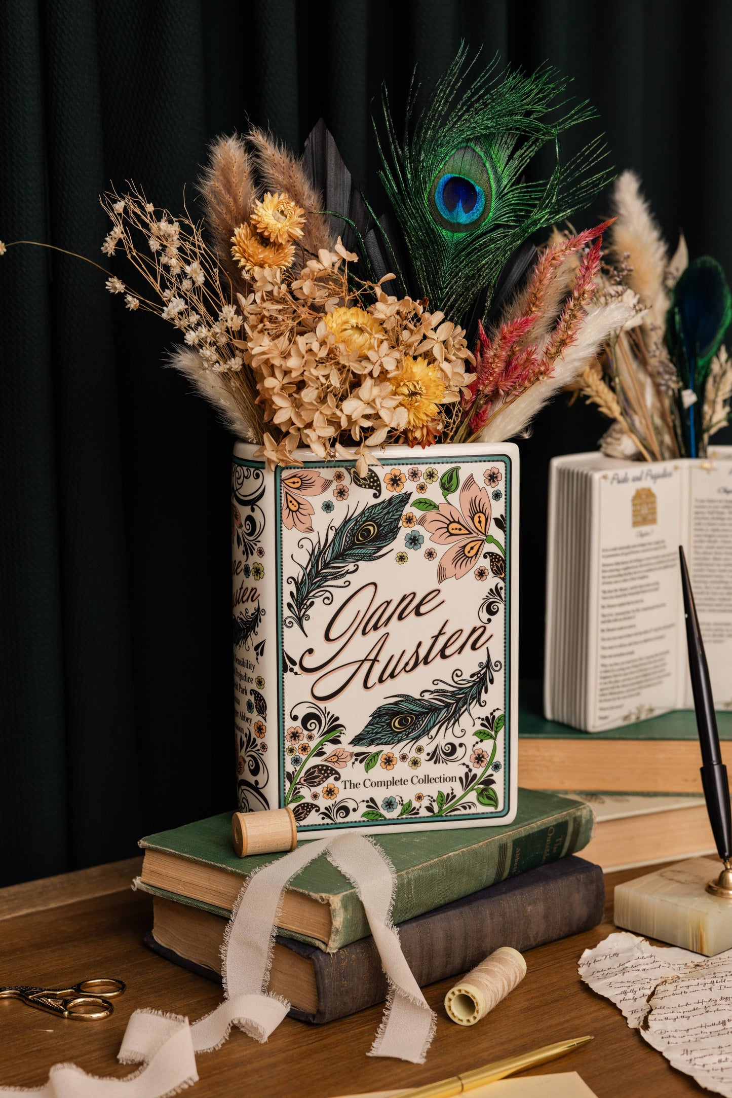 Large Book Vase - Jane Austen Collection