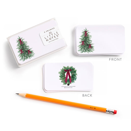 Velvet Bow Tree Little Notes® | Boxed Notes