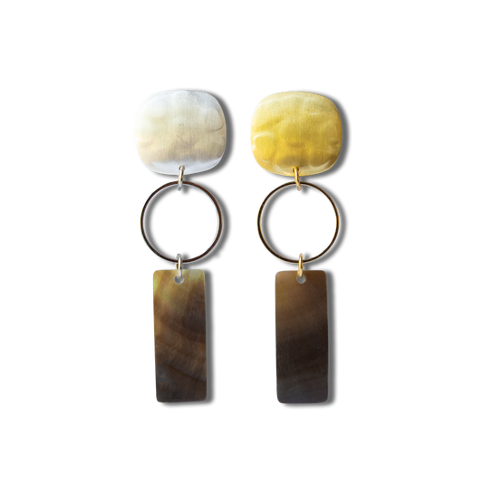 Moon Ladies: Mother of Pearl / Matte Silver / Post