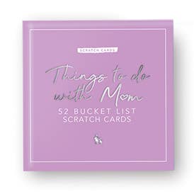 Things to do with Mom Bucket List Scratch Cards