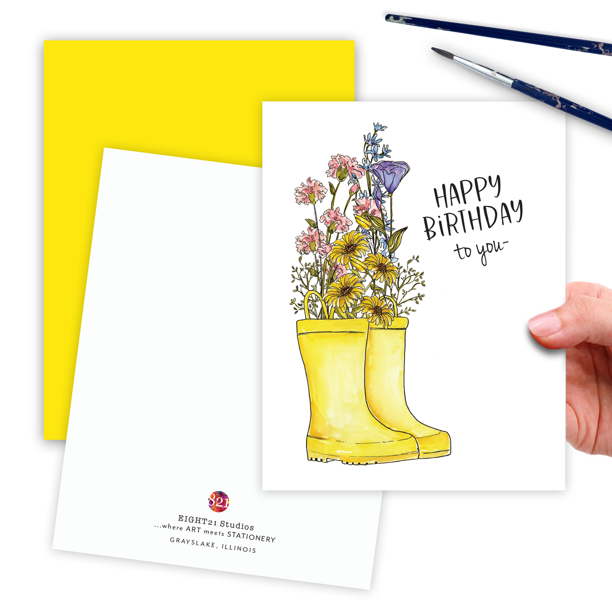 Happy Birthday Cards Rainy Day Birthday Card