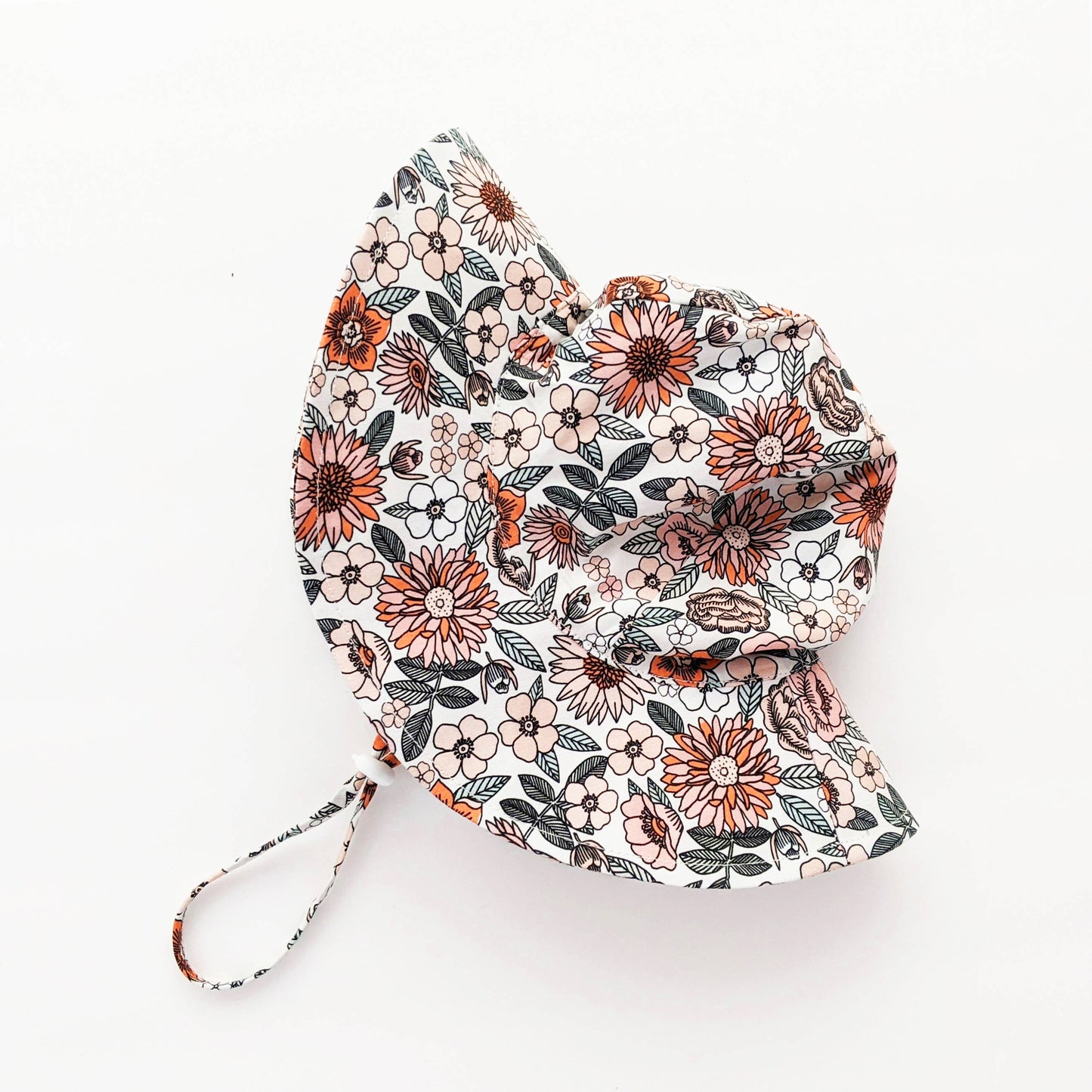 Vintage Flora Sunhat 0-6 months