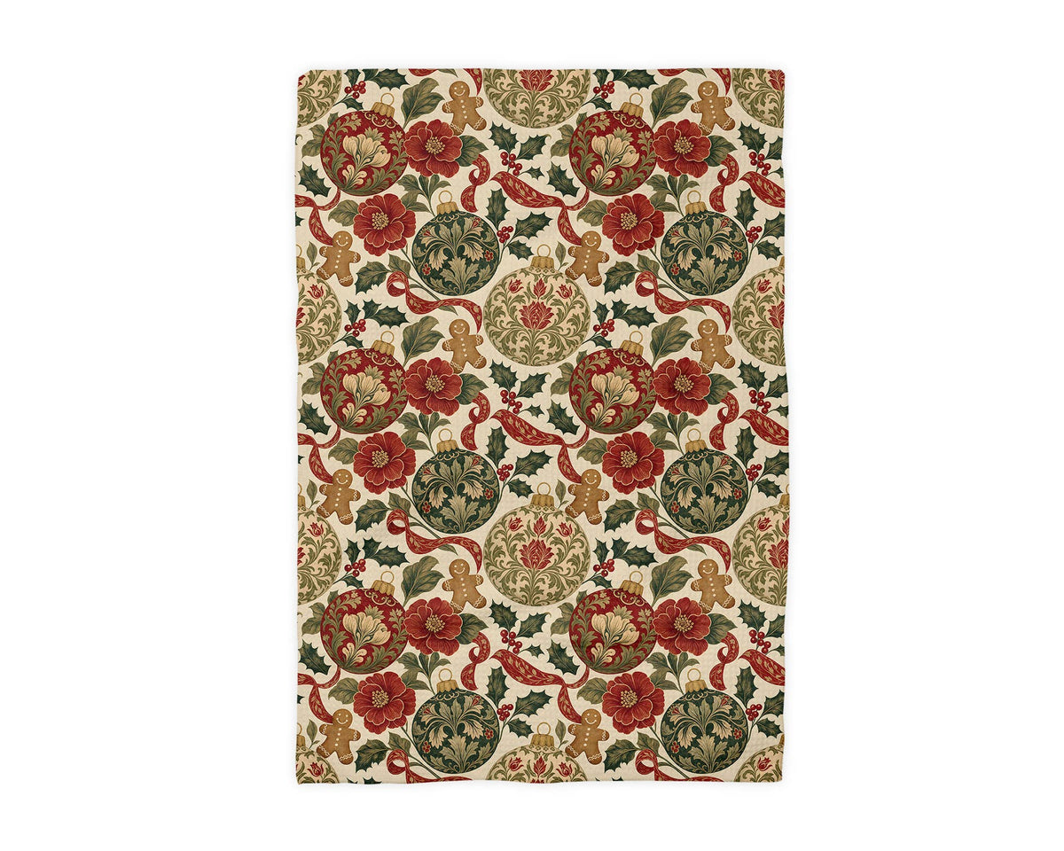 Christmas Victorian Chinoiserie Kitchen Towel