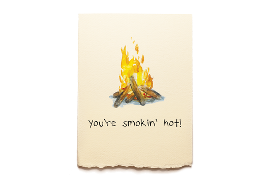 Campfire Love Friendship Card