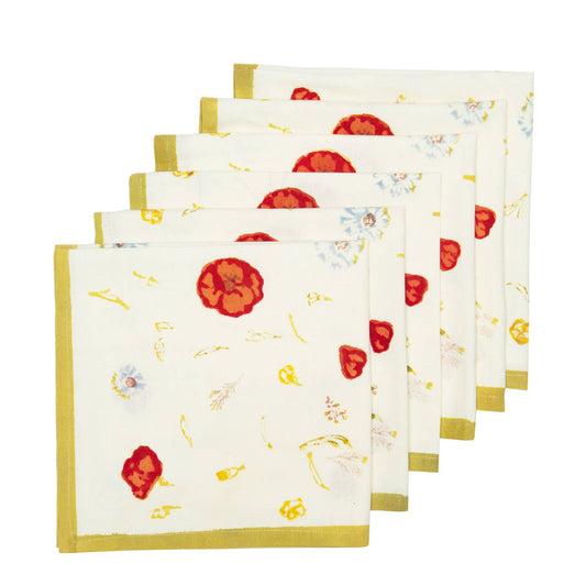 Springfields Multi French Napkins