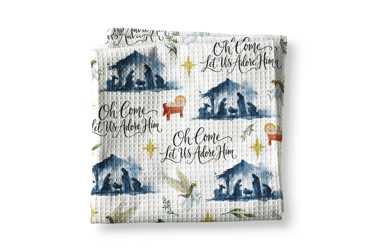 Nativity Christmas Towel