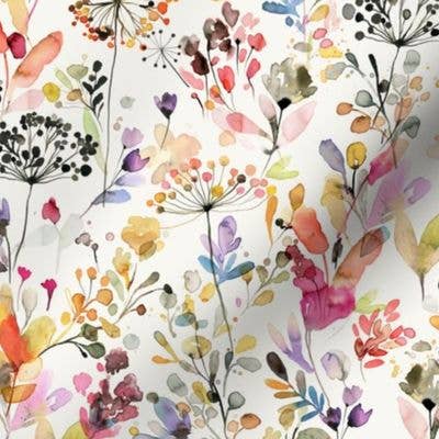 Neck Wrap : Painted Blooms (Scented) / With Handles