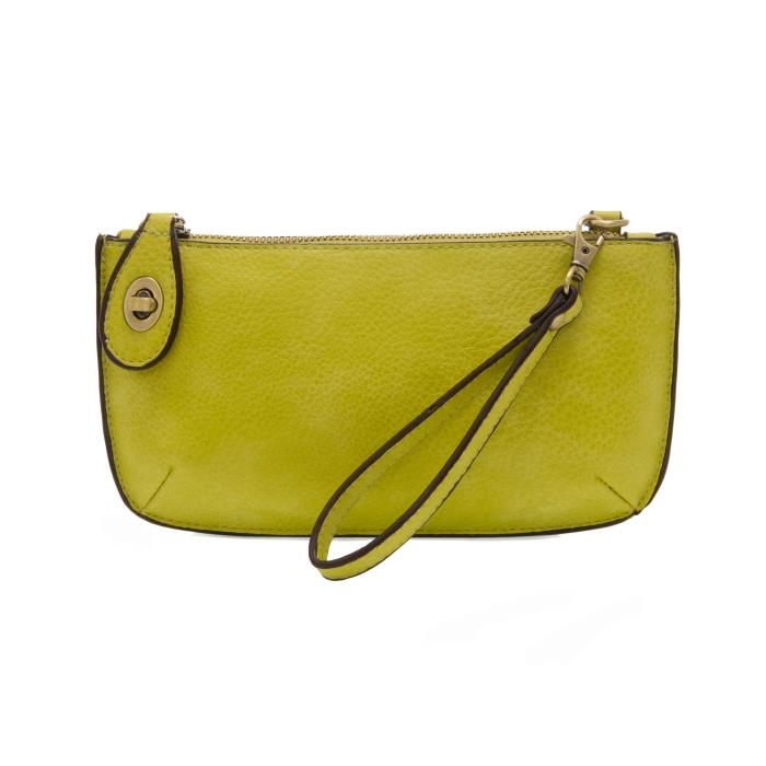 Mini Crossbody Wristlet Clutch Cyber Lime