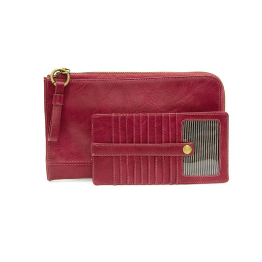 Karina Convertible Wristlet And Wallet Wild Berry