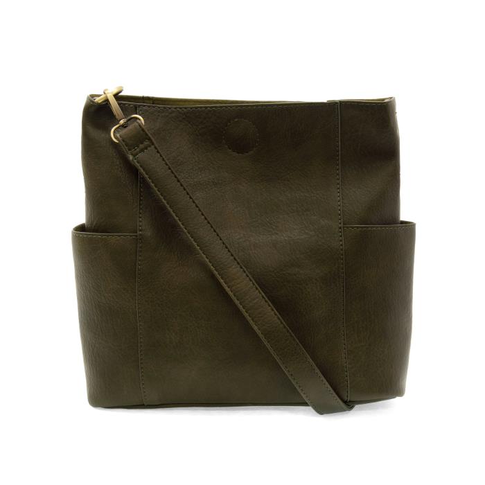 Kayleigh Side Pocket - Dark Moss