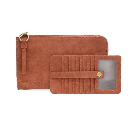 Karina Convertible Spice Faux Suede