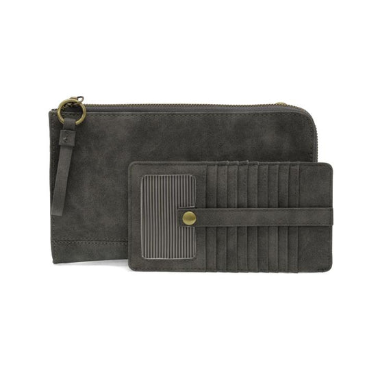 Karina Convertible Shadow Faux Suede