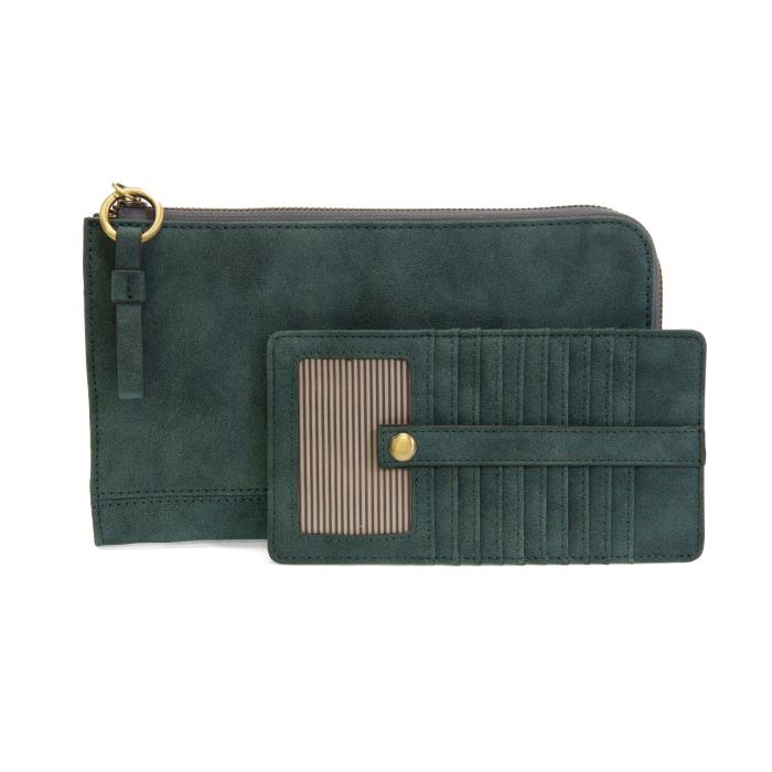 Karina Convertible Deep Teal Faux Suede