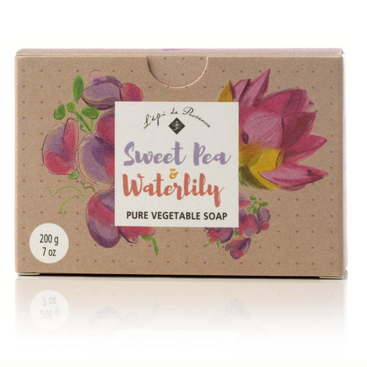 Sweet Pea & Waterlily Boxed Soap