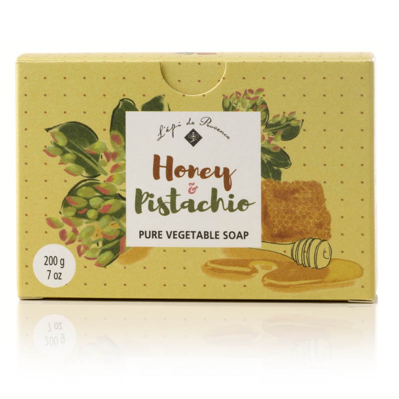 Honey & Pistachio Boxed Soap