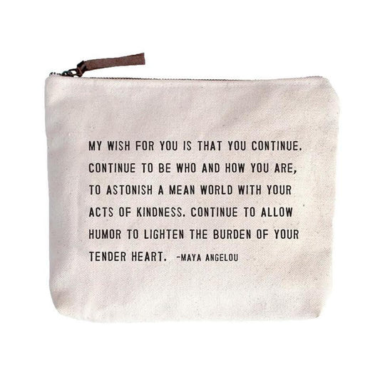Canvas Zip Bags