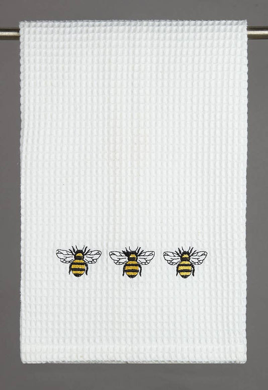 Bumblebee Trio Embroidered Kitchen Towel Min 4