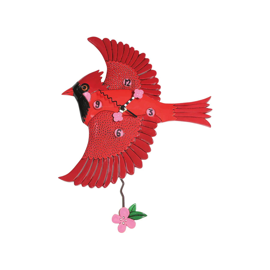 Cardinal's Song Clock