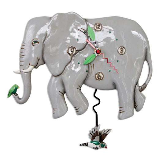 Elephante Clock & Planter