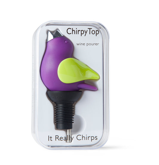 Purple/Kiwi Chirpy Top