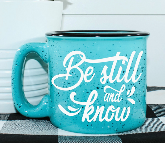 Be Still & Know Camp Mug