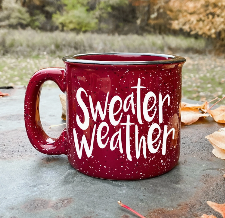 Sweater Weather Camp Mug