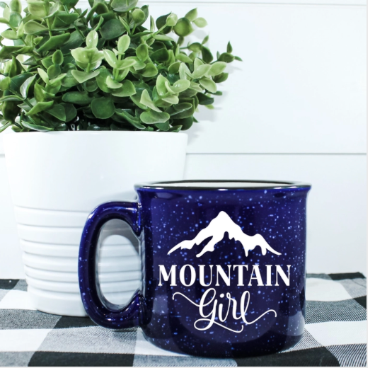 Mountain Girl Camp Mug