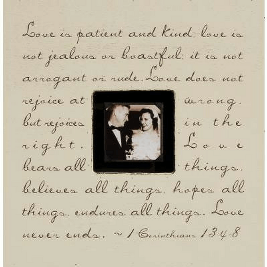 Love is Patient Photobox