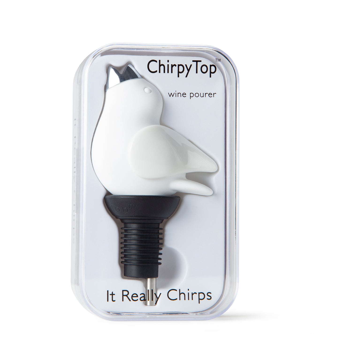 White/ White Chirpy Top