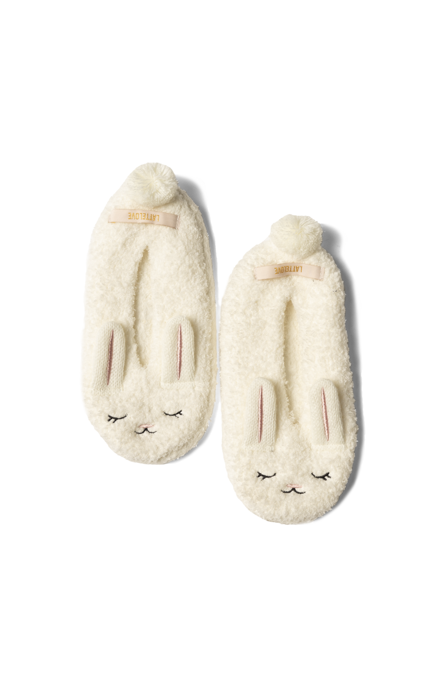Bunny Slipper: "5-7"(S/M) / Cream
