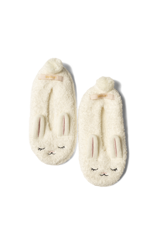 Bunny Slipper: "5-7"(S/M) / Cream