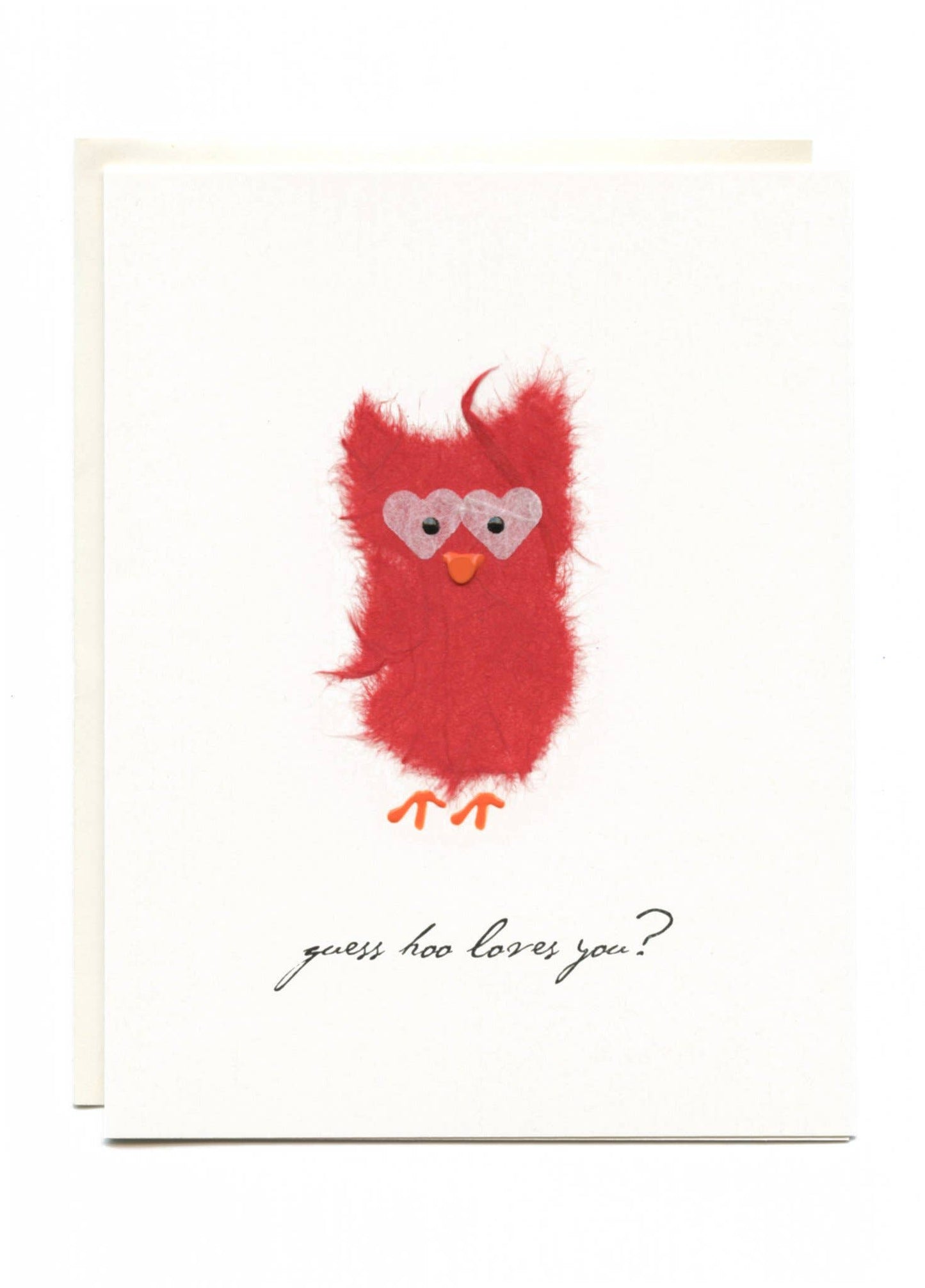 Guess Hoo Loves You - Owl w/ Heart Eyes