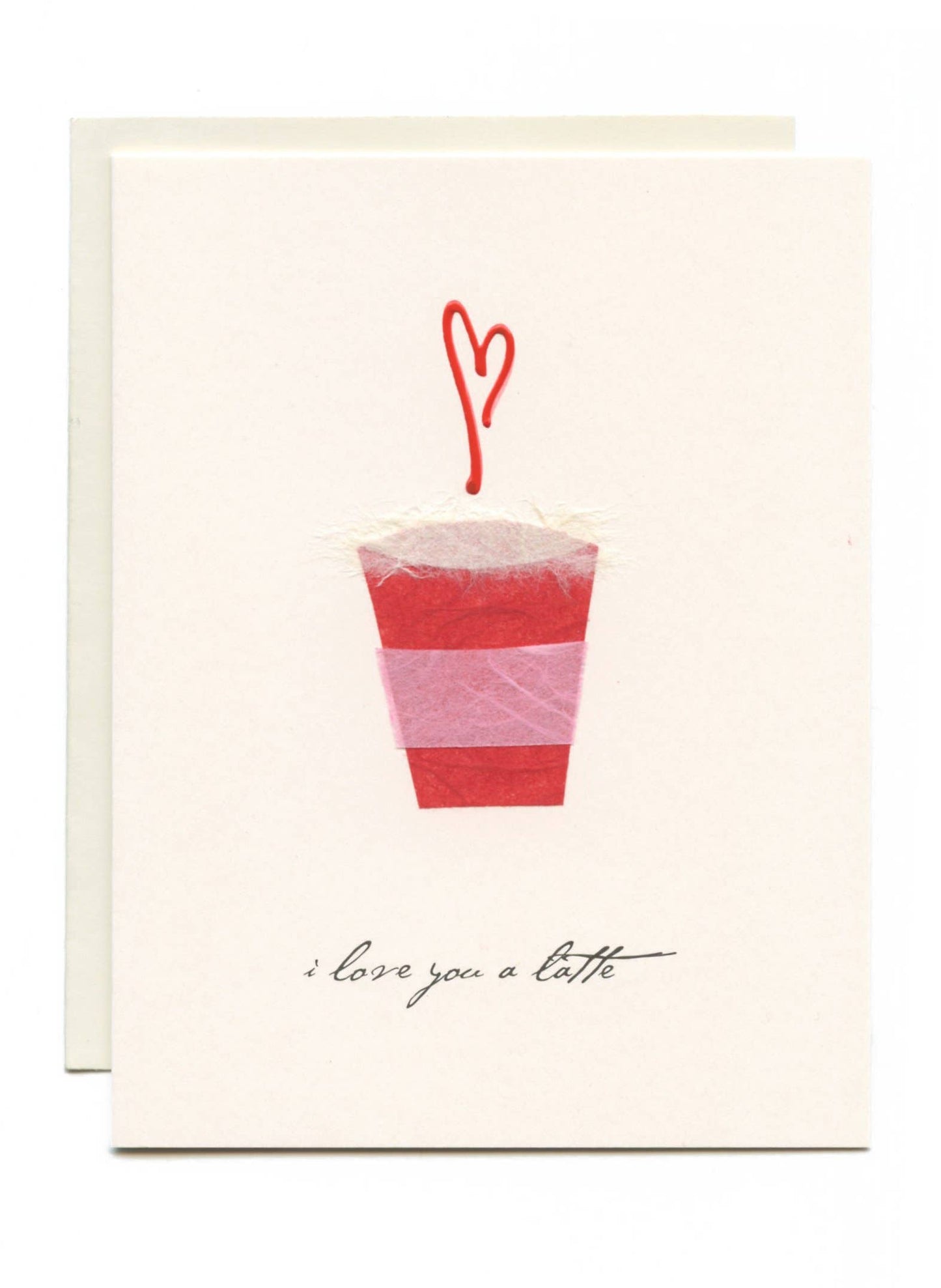 I Love You a Latte - Red To Go Cup