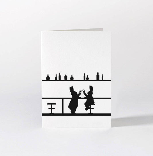 Cocktail Rabbit Card