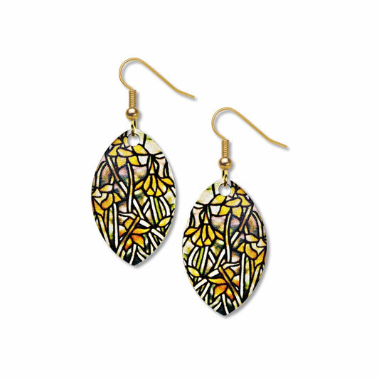 Tiffany Daffodil Earrings