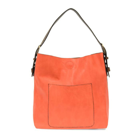 Hobo Handbag Foxy Orange/Coffee