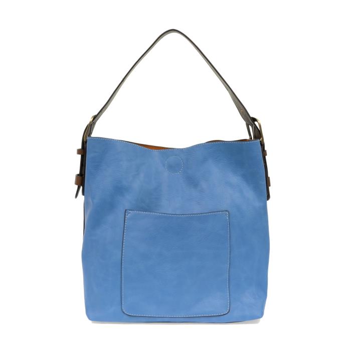 Hobo Handbag Surf Blue/Coffee