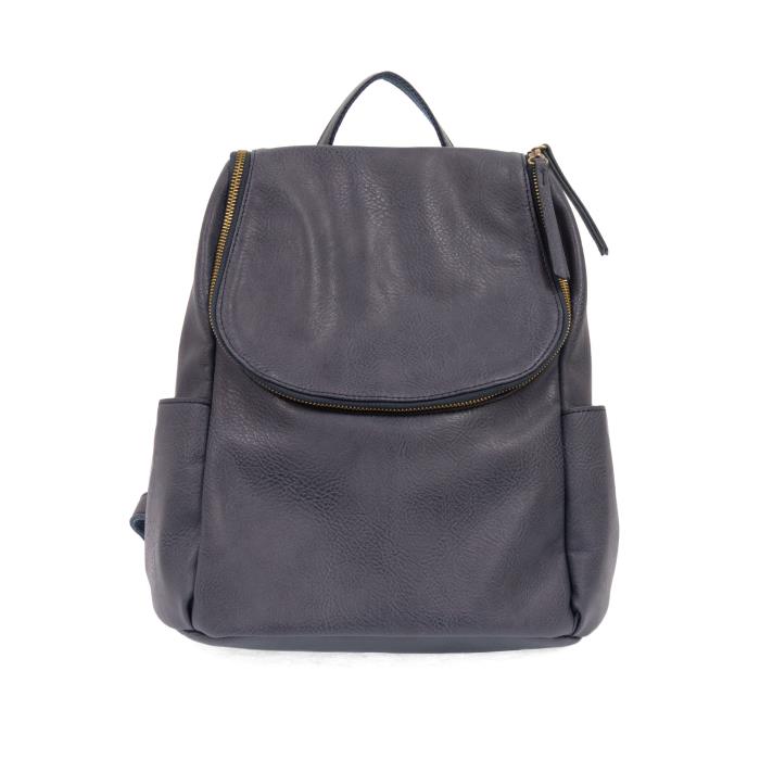 Kerri Side Pocket Backpack Slate Blue