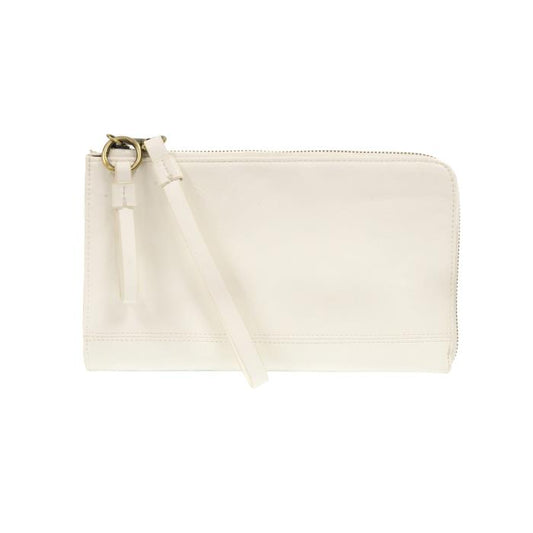 Karina Convertible Wristlet And Wallet White