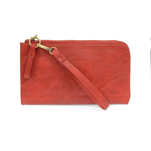 Karina Convertible Wristlet And Wallet Red