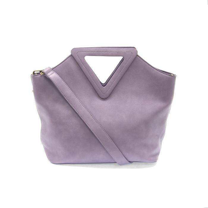 Sophie Triangle Handle Bag Lavender