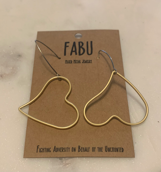 Heart Dangle Earring