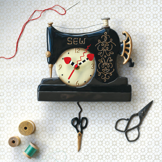 Vintage Stitch Clock & Planter